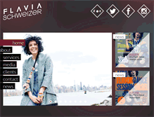 Tablet Screenshot of flaviaschweizer.com